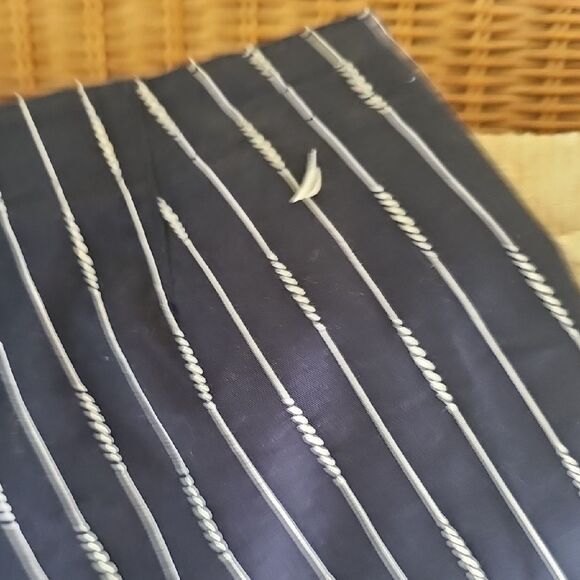 Nautica Navy and White Striped Shorts - Picture 6 of 6